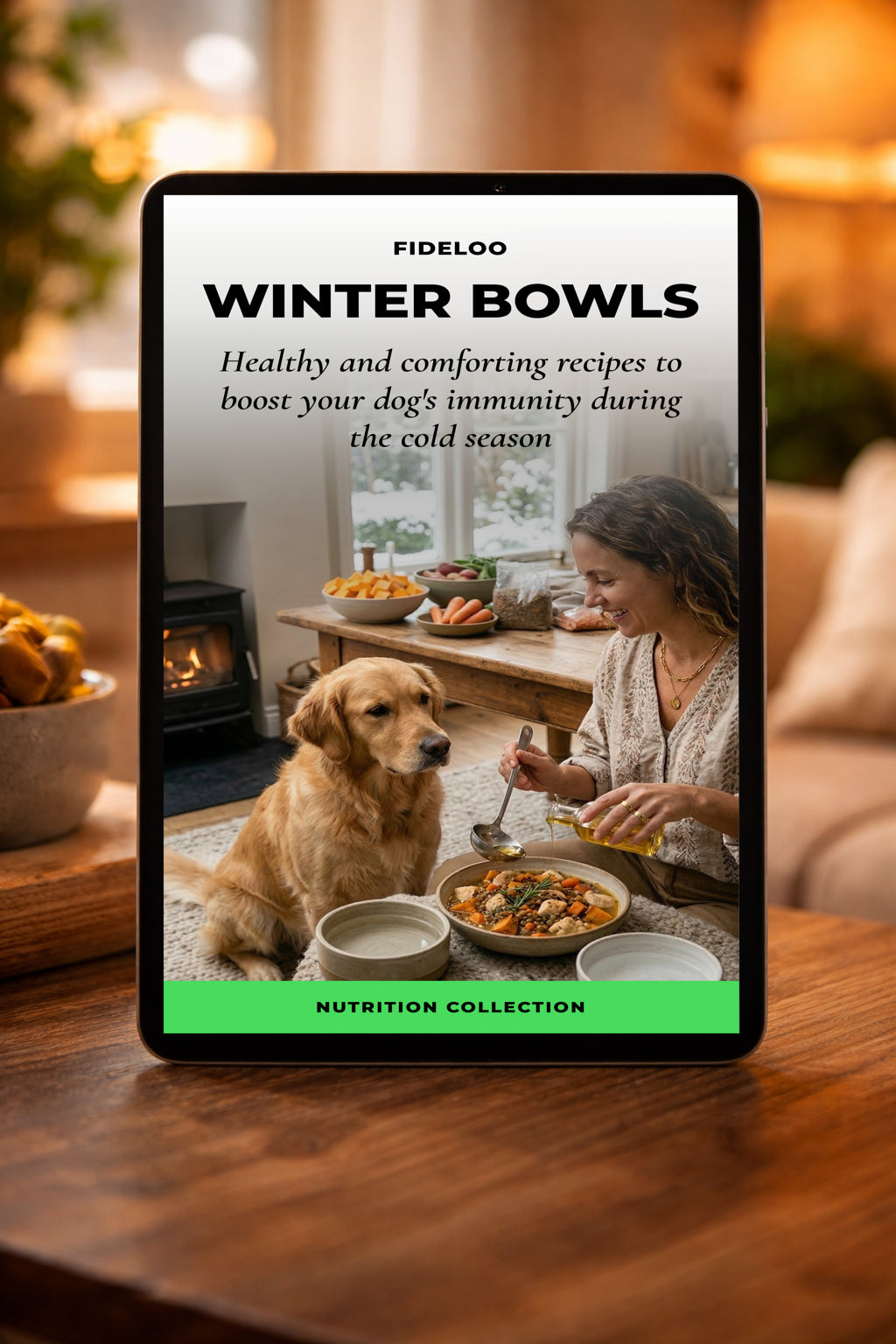 Winter Bowls: Dog Immunity Recipes by Fideloo