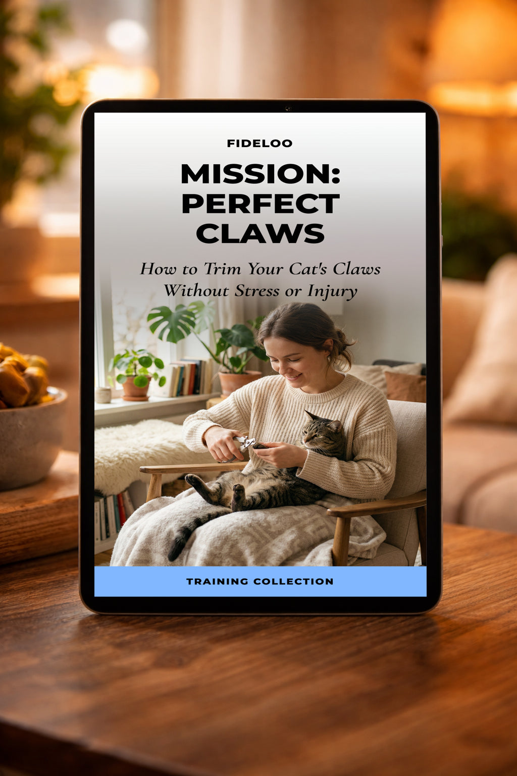 Stress-Free Cat Claw Trimming | Fideloo E-book