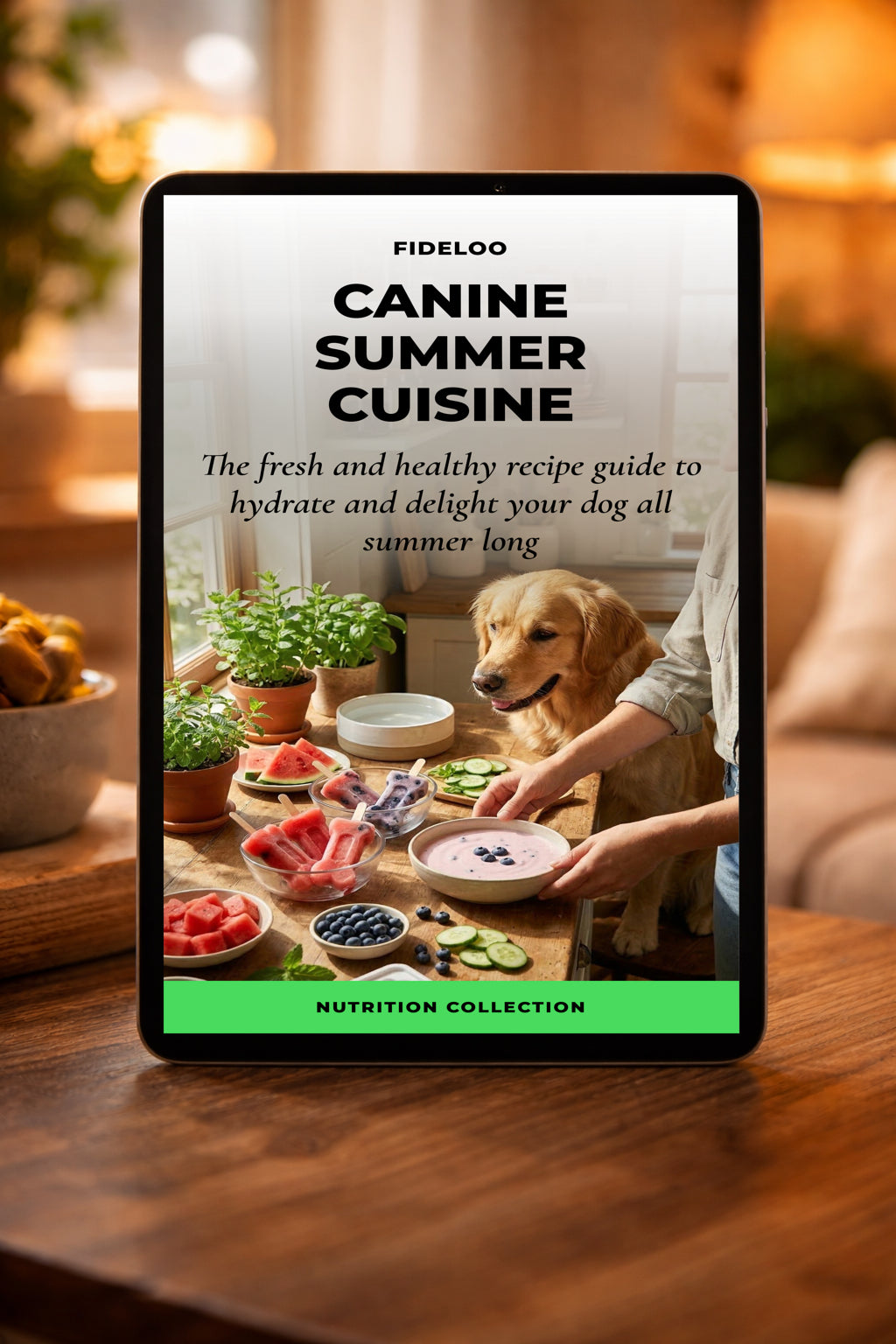 Canine Summer Cuisine: Healthy Dog Recipes E-book