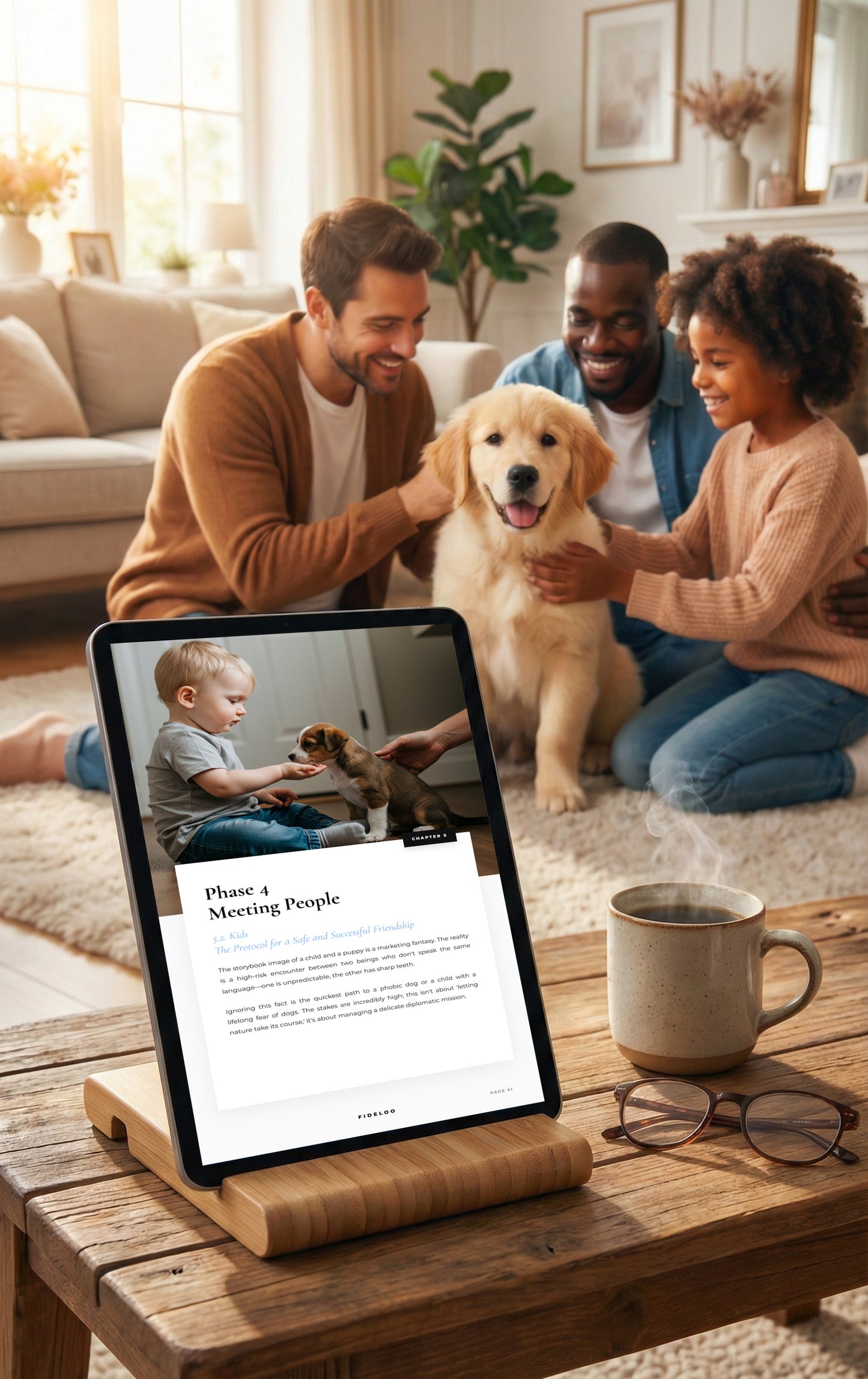 Puppy Socialization E-book: The Fideloo Method