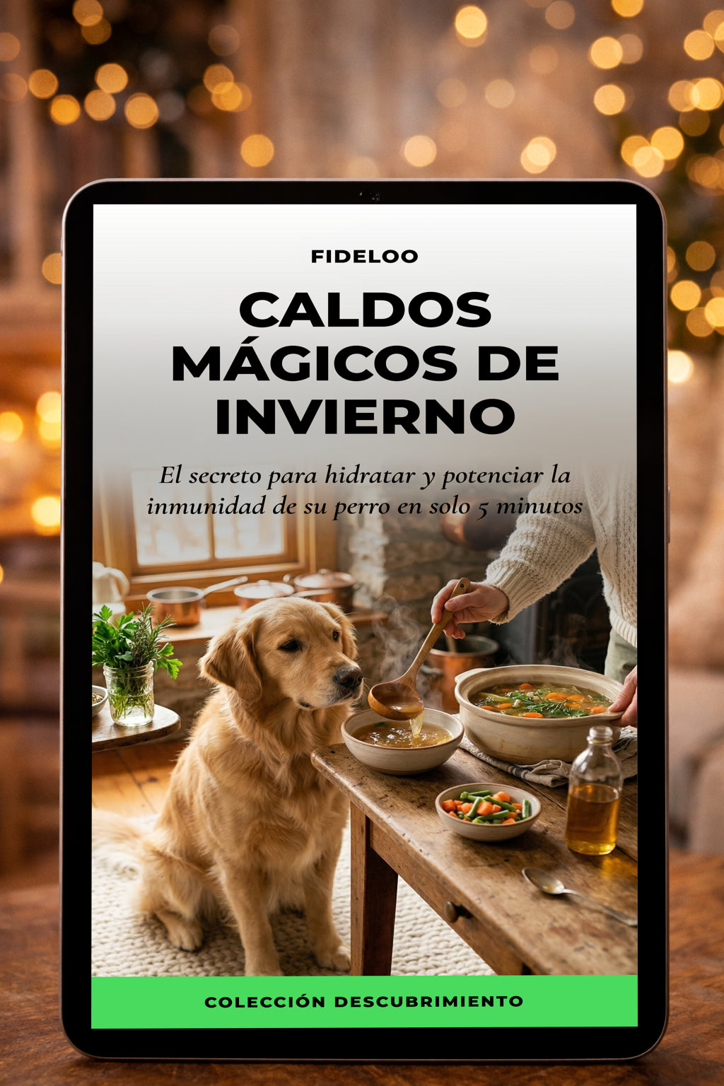 Guía Gratis: Caldos Mágicos para Perros en Invierno