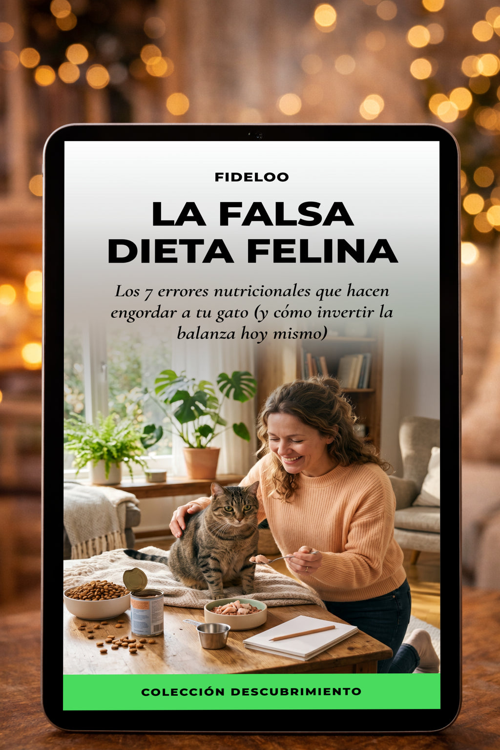 Salva a tu Gato del Sobrepeso [Guía Fideloo GRATIS]