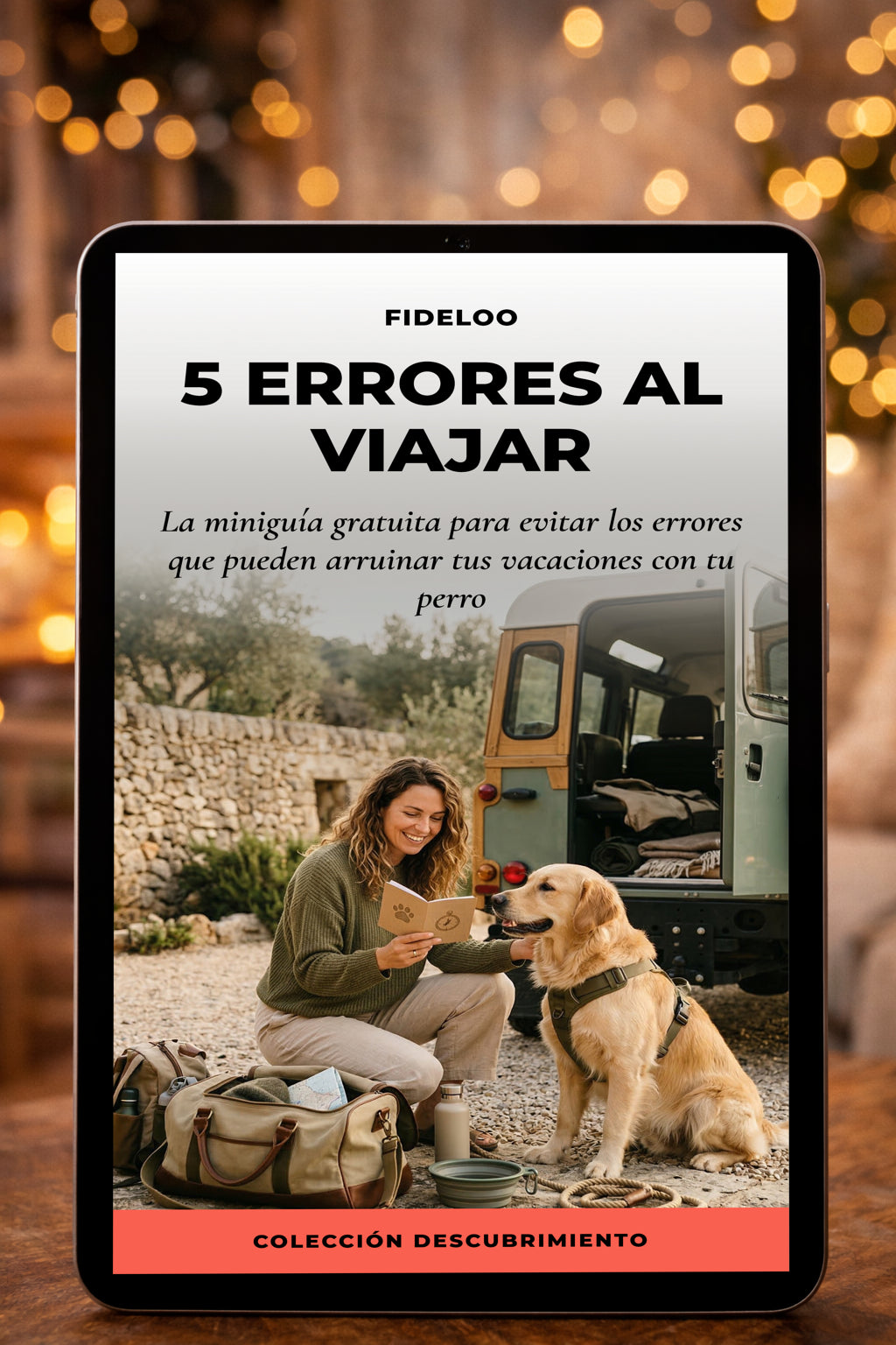 Guía GRATIS: 5 Errores al Viajar con tu Perro