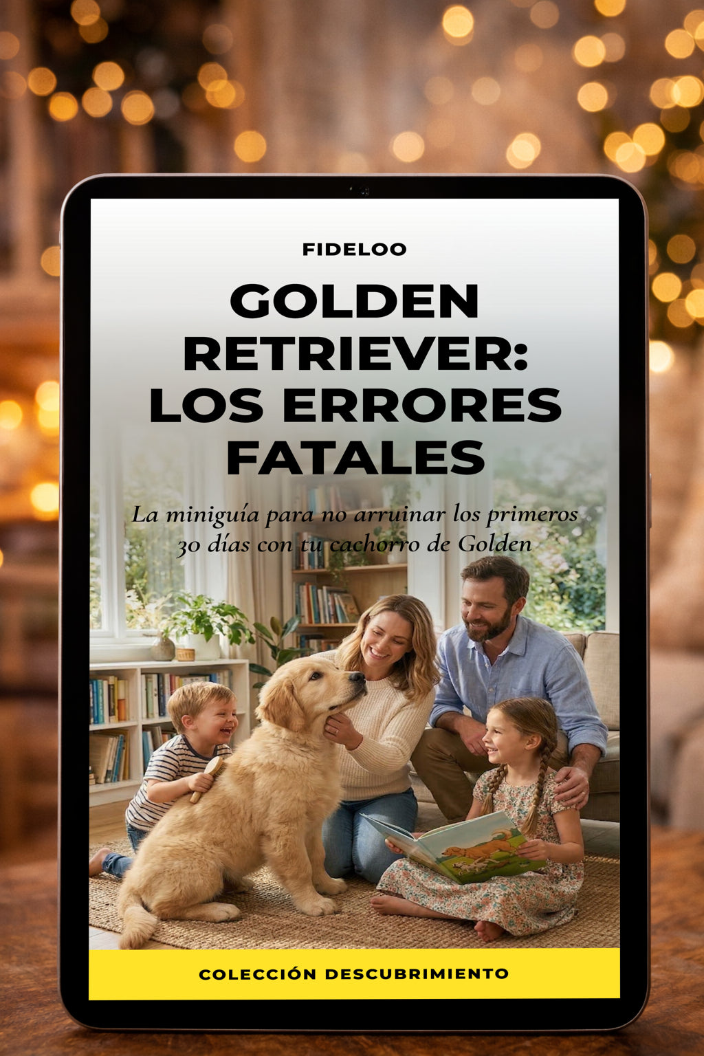 Guía Golden Retriever: Evita los 5 Errores Fatales