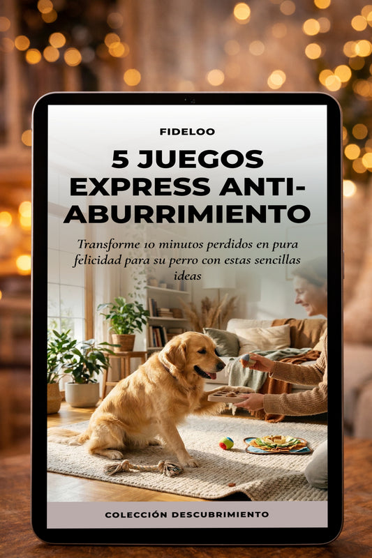 Ebook GRATIS: 5 Juegos Express para Perros | Fideloo