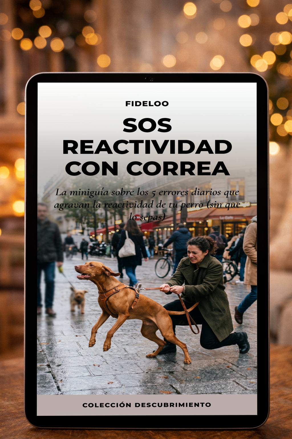 Guía GRATIS: 5 Errores con tu Perro Reactivo con Correa