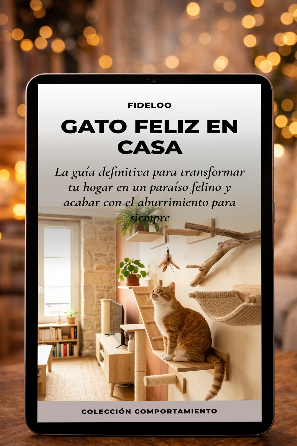 Guía Gato Feliz en Casa | Fideloo - Elimina el aburrimiento