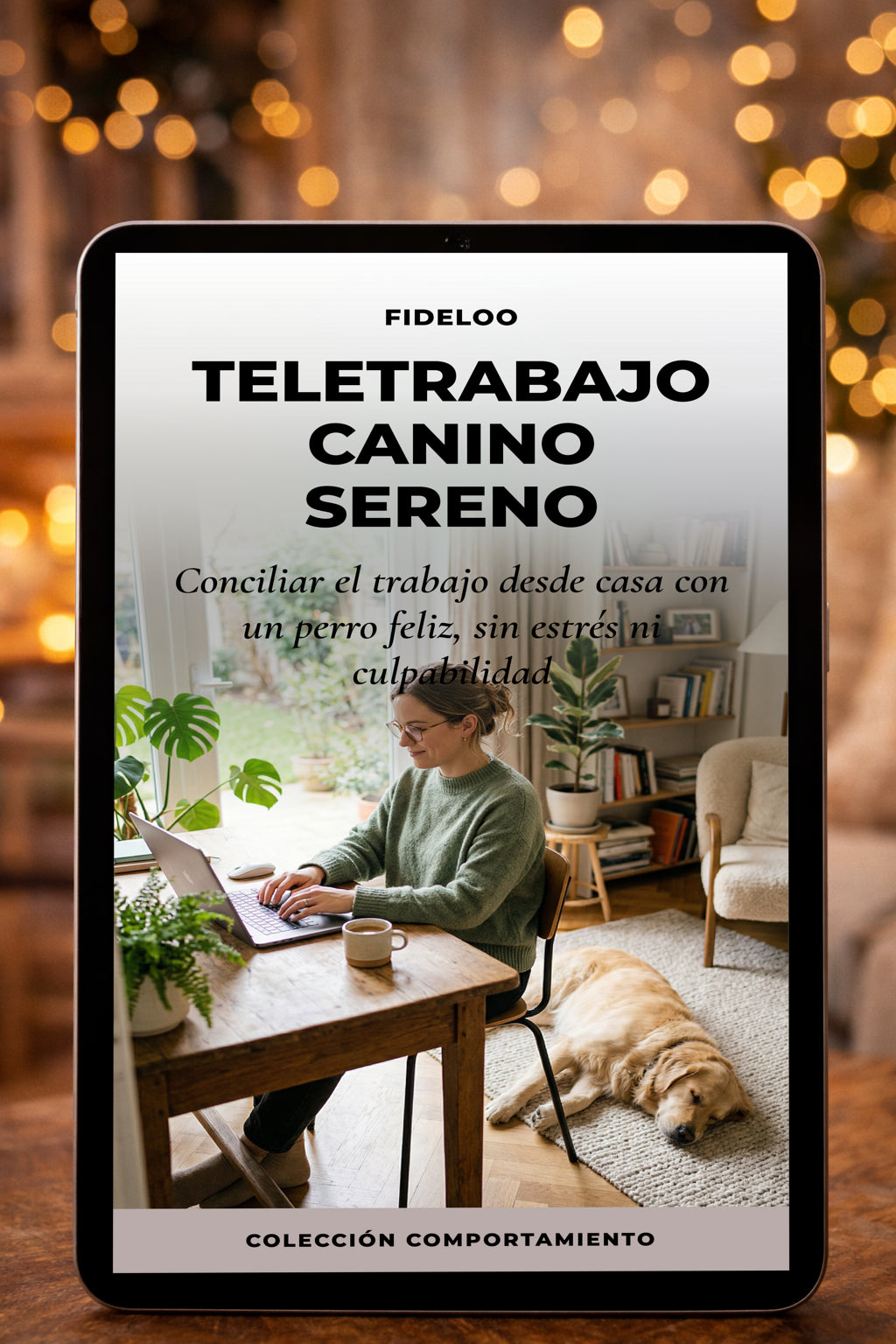 Guía Teletrabajo Canino: Perro Feliz y sin Estrés | Fideloo