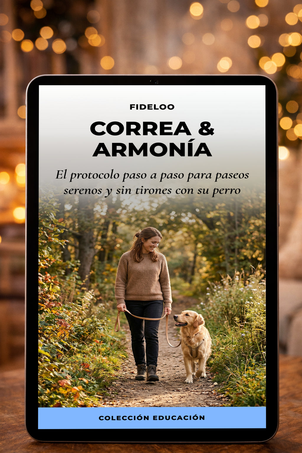Correa & Armonía: Adiós a los tirones de correa | Fideloo