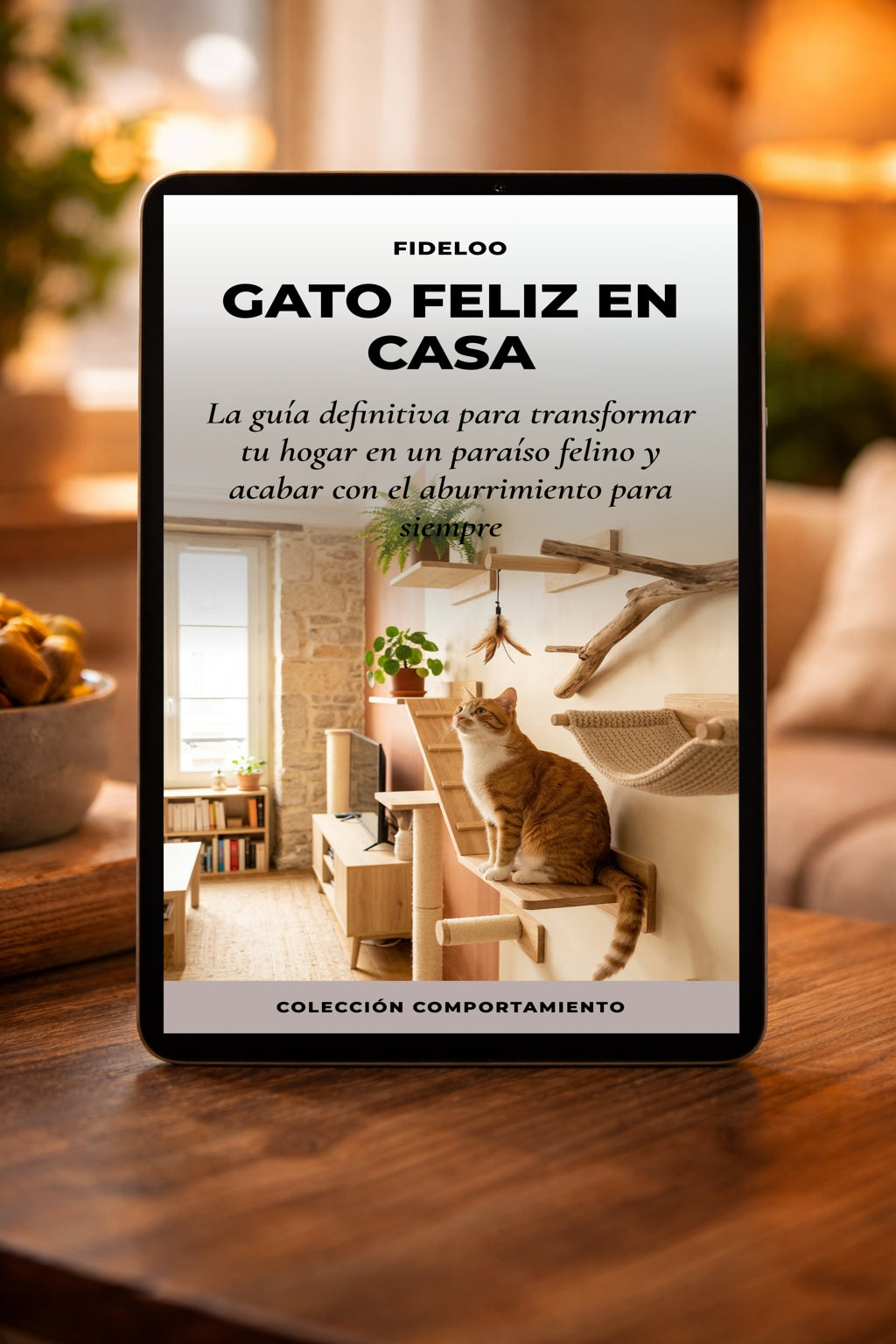 Guía Gato Feliz en Casa | Fideloo - Elimina el aburrimiento