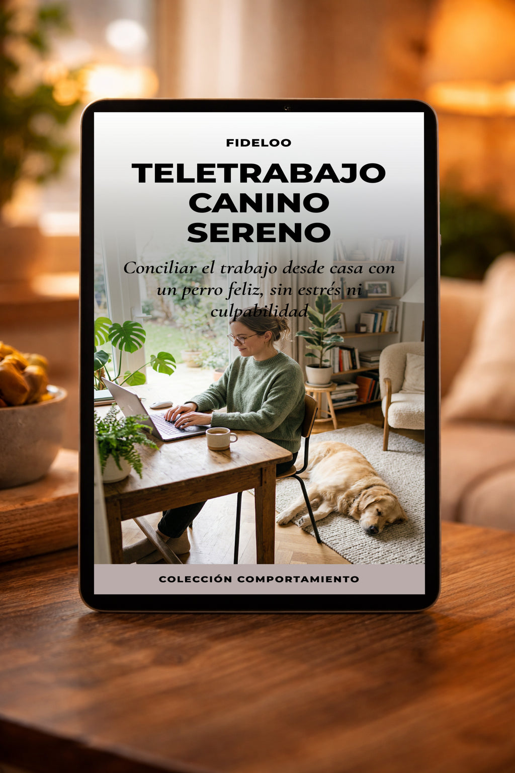 Guía Teletrabajo Canino: Perro Feliz y sin Estrés | Fideloo
