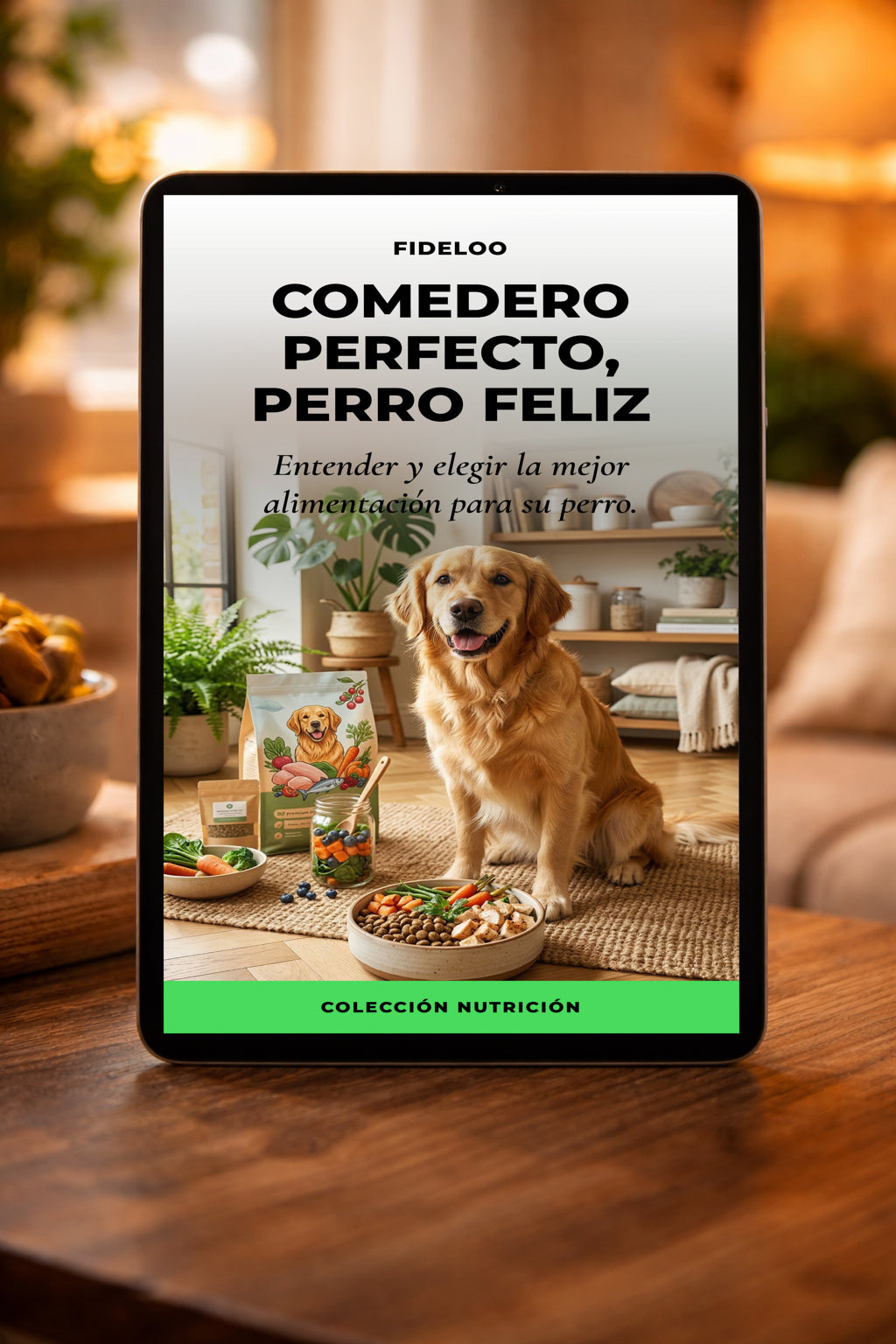 Comedero Perfecto: Guía de Nutrición Canina por Fideloo
