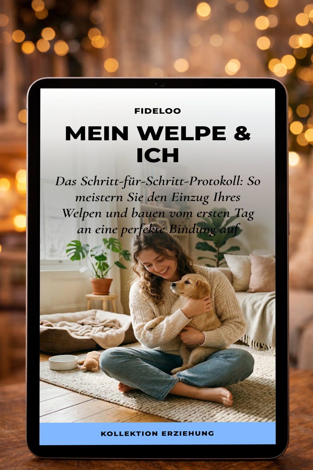 Mein Welpe & Ich: Der Fideloo-Ratgeber für Welpen