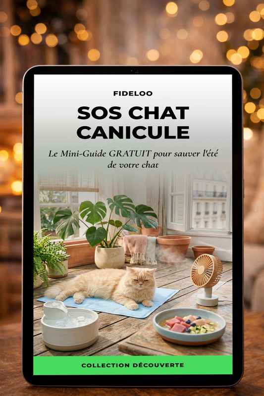 SOS Chat Canicule : Le Guide Fideloo 100% OFFERT