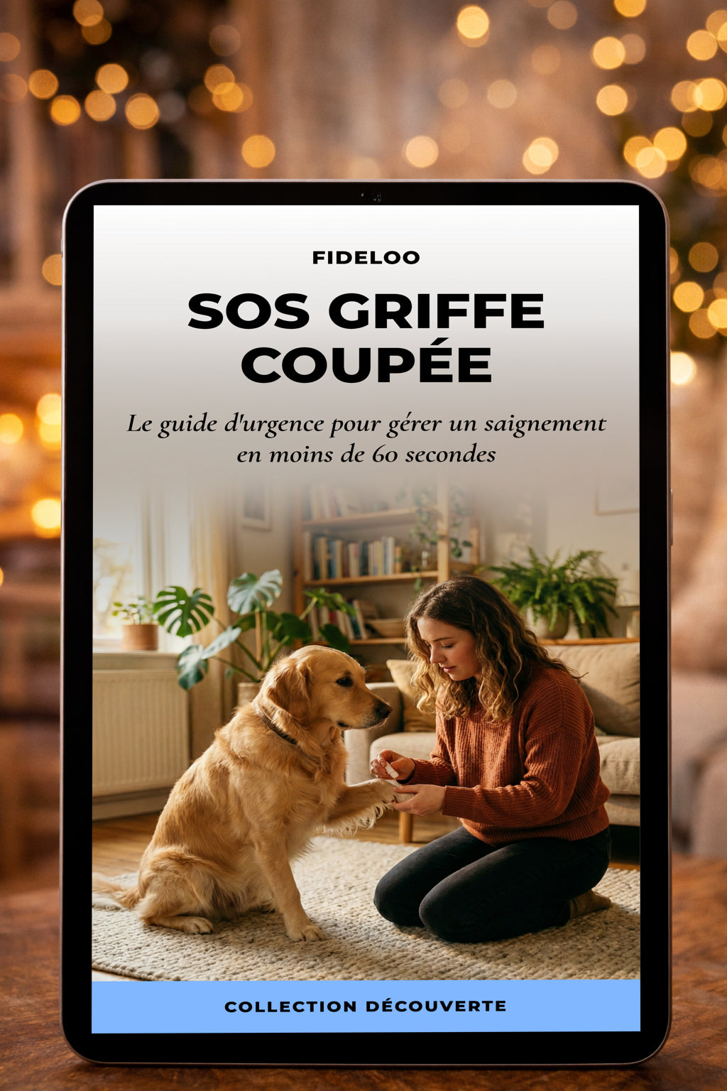 Guide Gratuit : Stopper un Saignement de Griffe en 60s
