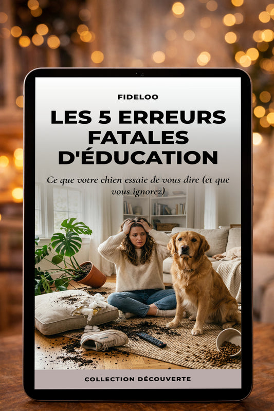 Les 5 Erreurs Éducation Canine | Guide GRATUIT Fideloo