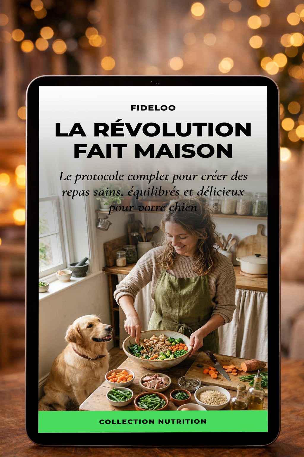 E-book Repas Fait Maison pour Chien | La Révolution Fideloo