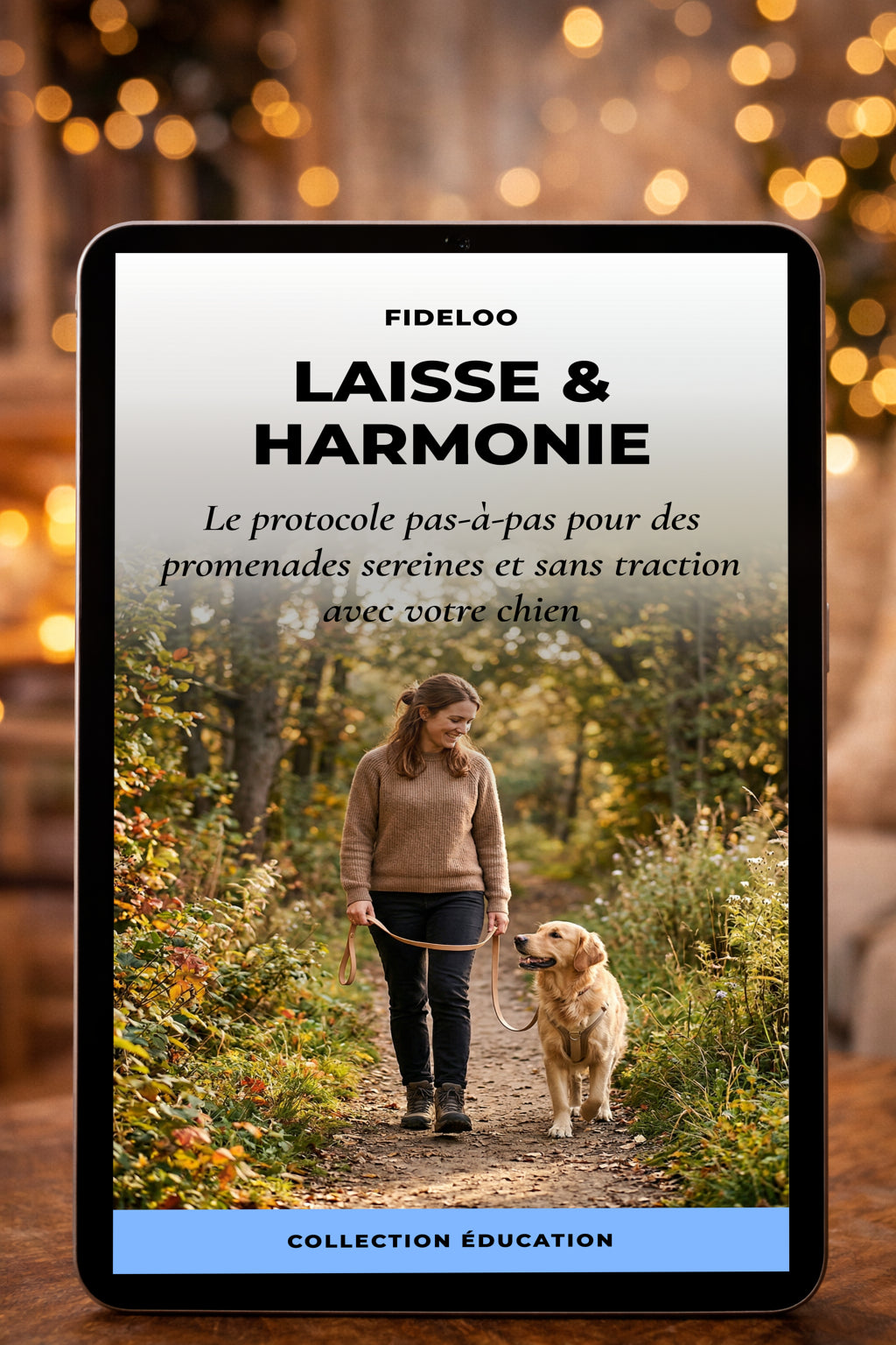 Laisse & Harmonie : Guide pour une promenade sans traction