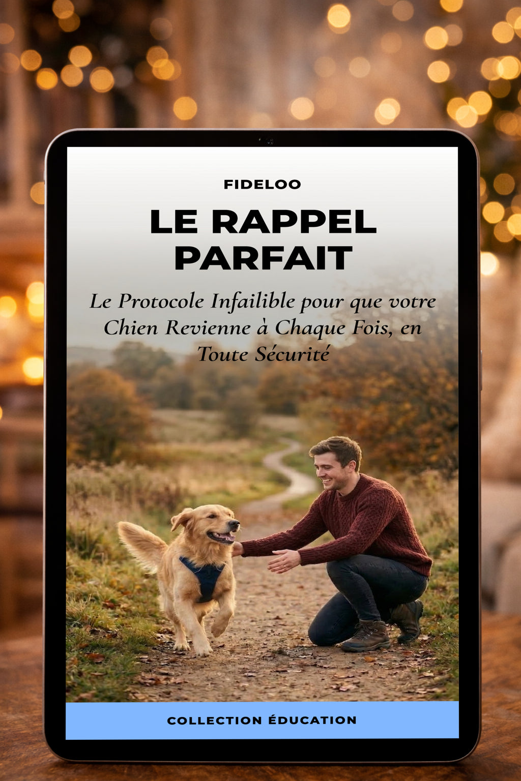 Le Rappel Parfait : E-book Dressage Chien | Fideloo