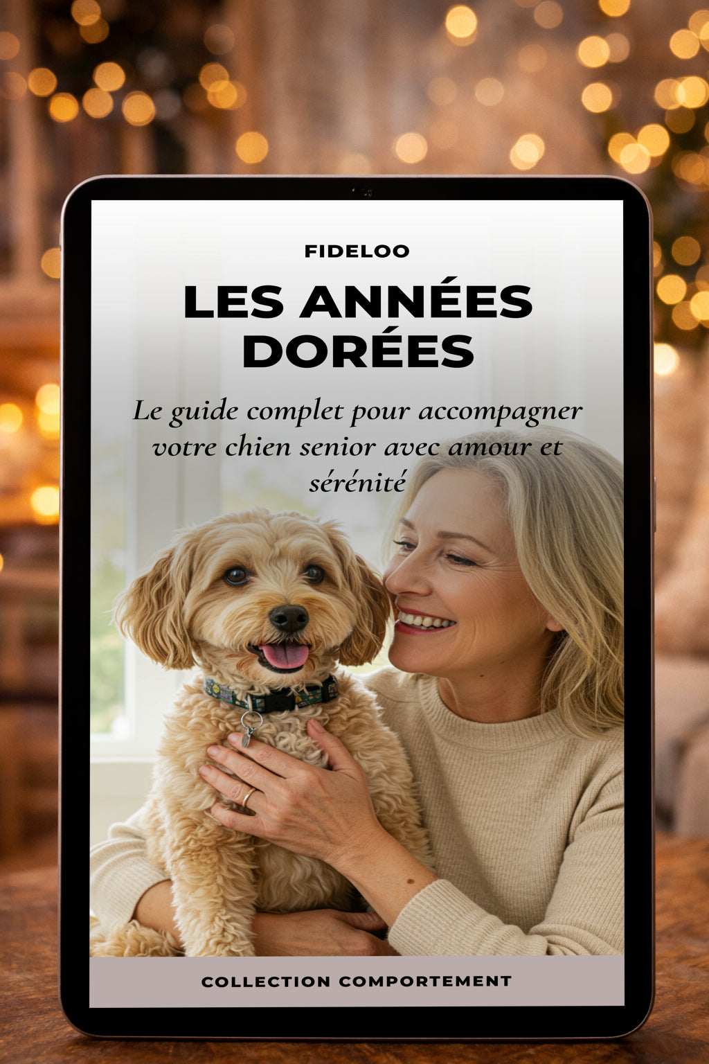 Guide Chien Senior : Les Années Dorées par Fideloo