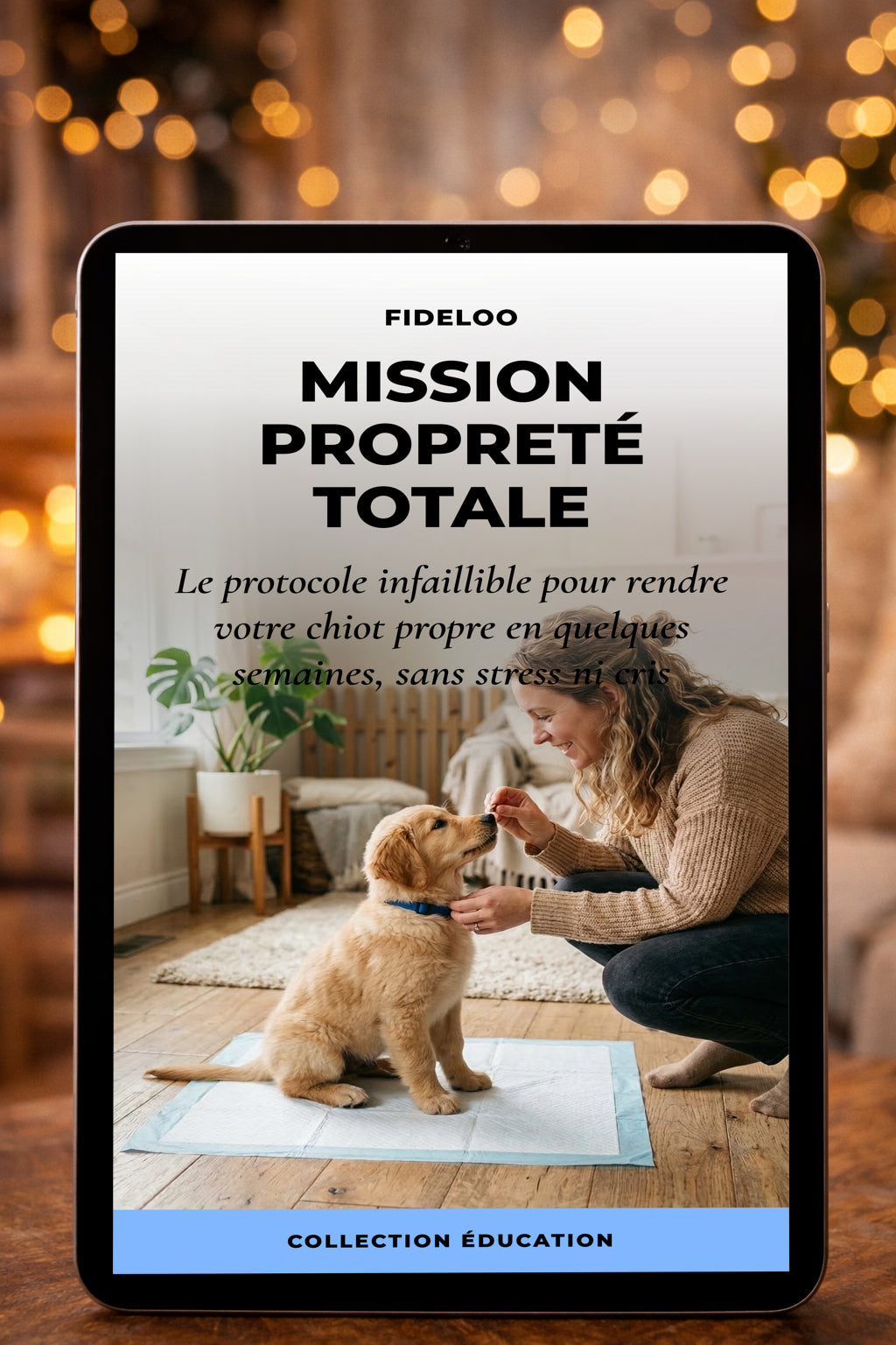 Guide Propreté Chiot : Mission Propreté Totale | Fideloo