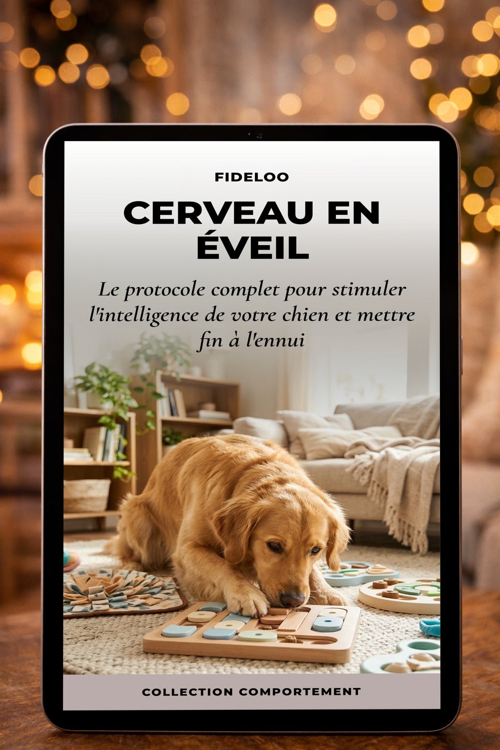 Cerveau en Éveil : Stimuler l'intelligence de votre chien