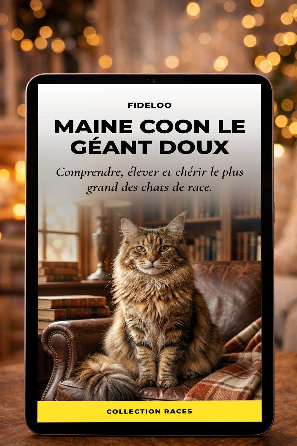 Livre Maine Coon : Le Guide Ultime du Géant Doux | Fideloo