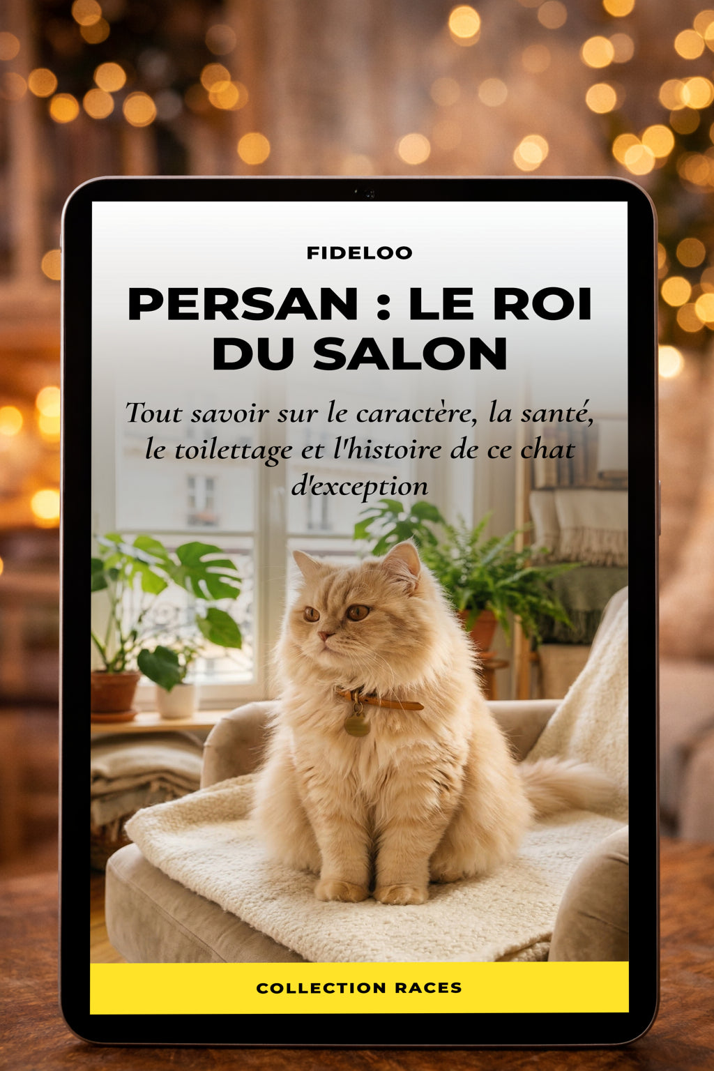 Guide Chat Persan : Le Roi du Salon | E-book Fideloo