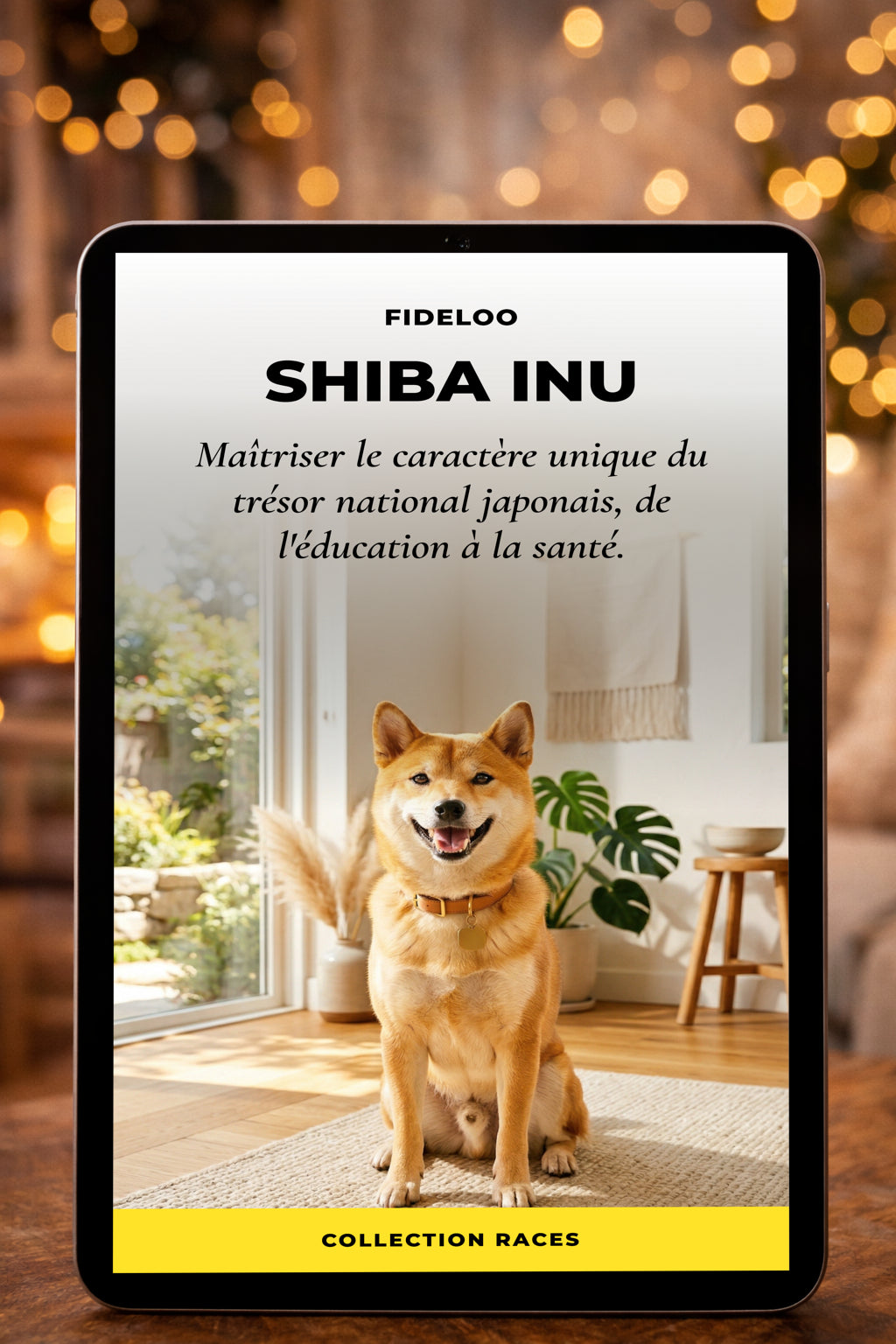 Ebook Shiba Inu : Le Guide Ultime Éducation & Santé | Fideloo
