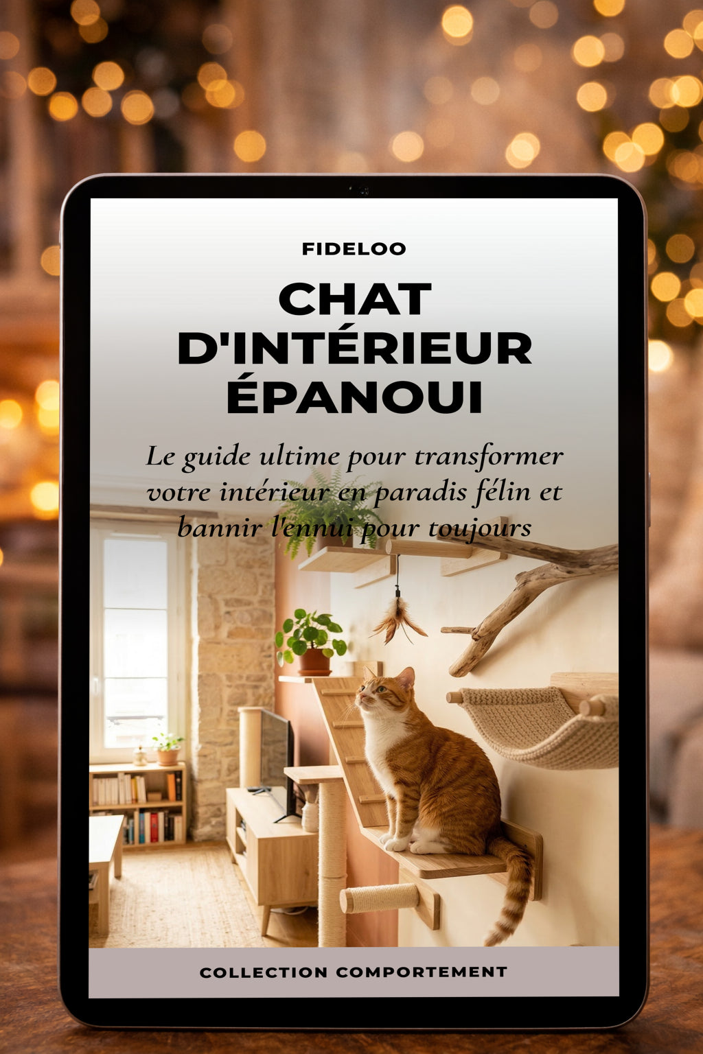 Chat d'Intérieur Épanoui : Le Guide Anti-Ennui Fideloo