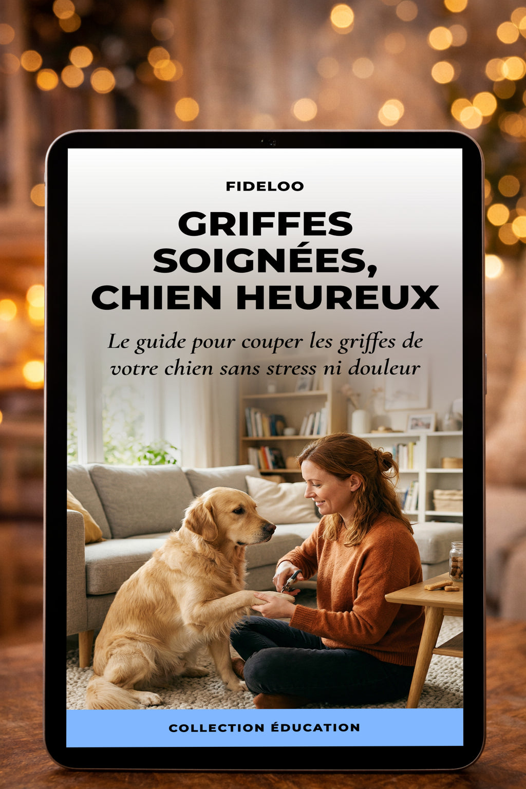 Couper Griffes Chien : Le Guide E-book Fideloo Sans Stress