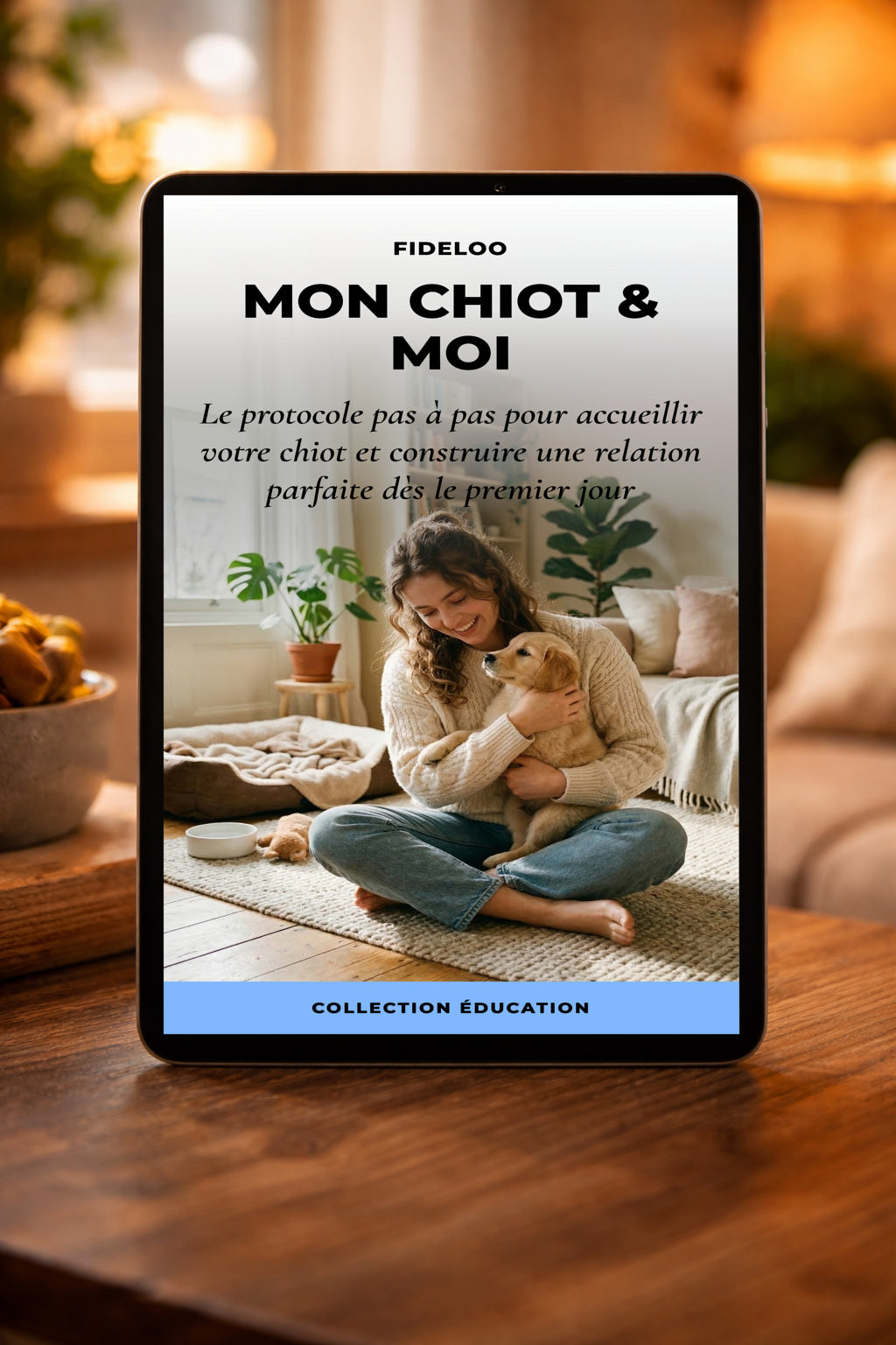 Guide Éducation Chiot : Mon Chiot & Moi par Fideloo