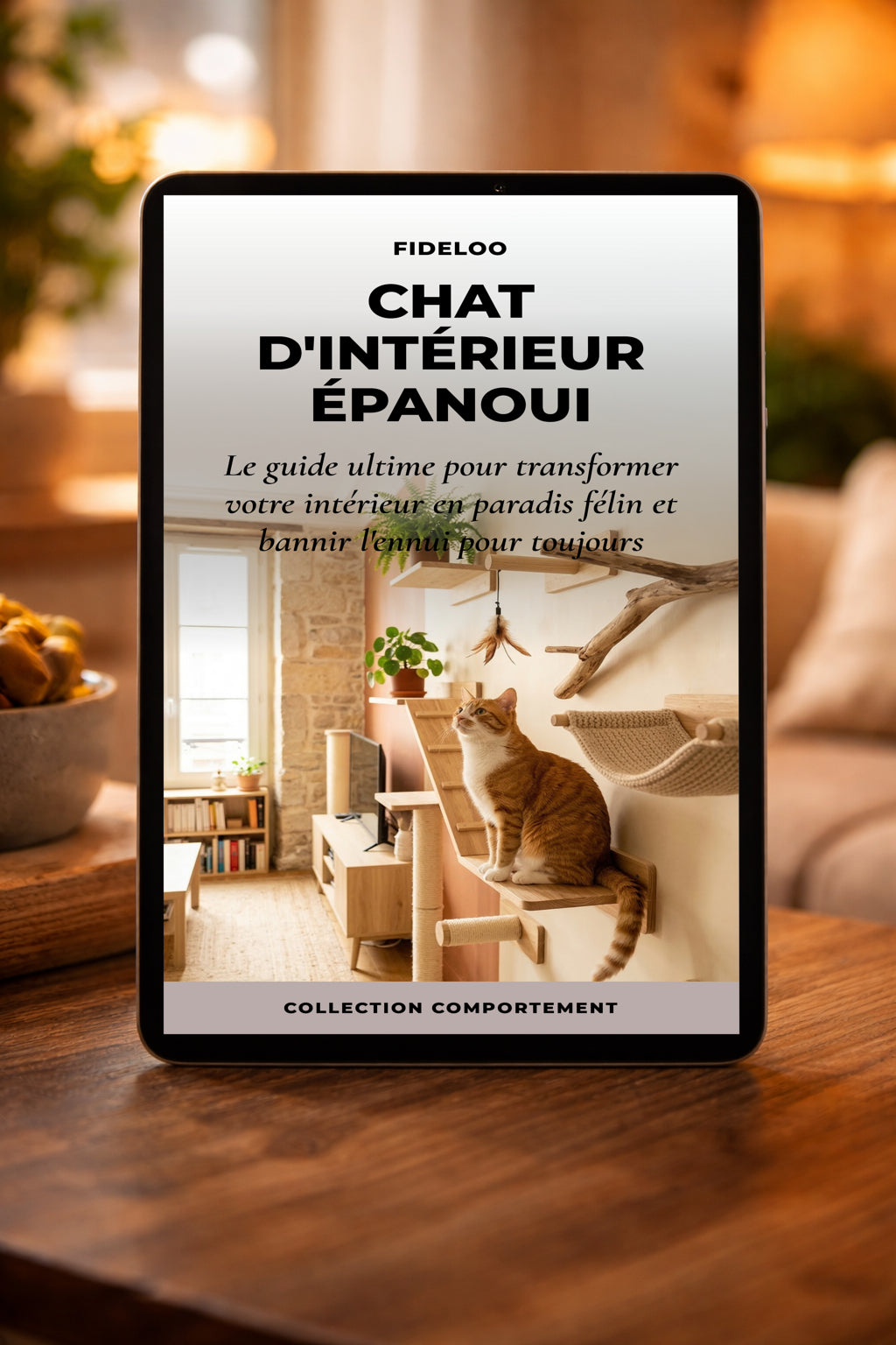Chat d'Intérieur Épanoui : Le Guide Anti-Ennui Fideloo