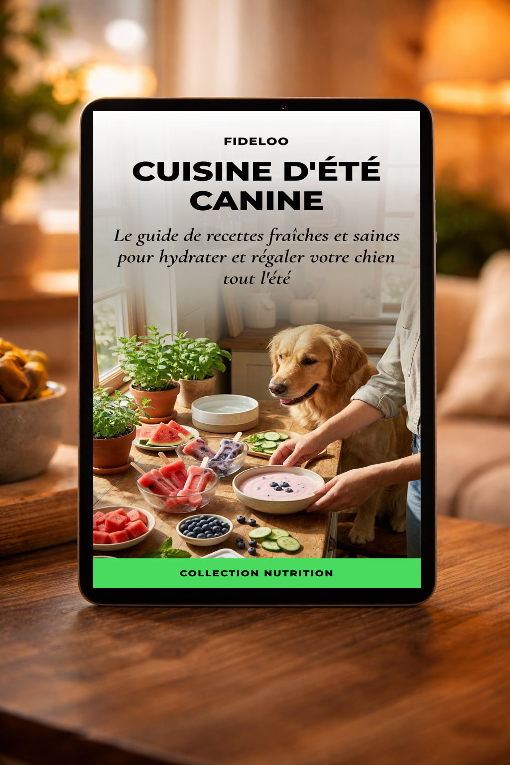 Recettes d'Été pour Chien : Fraîcheur & Hydratation