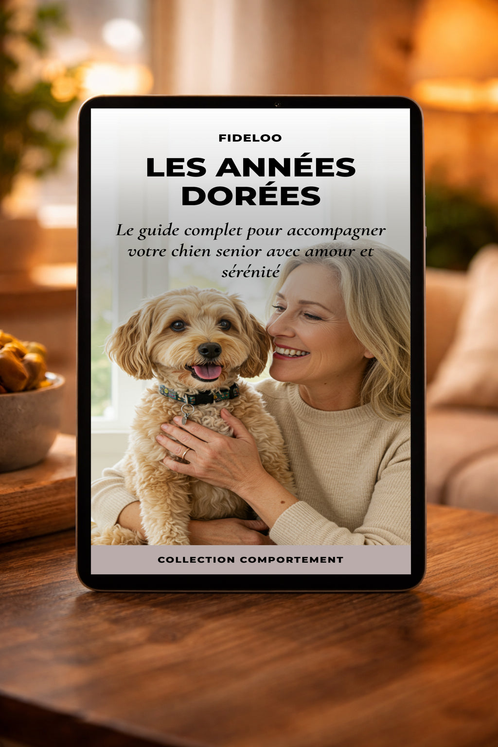 Guide Chien Senior : Les Années Dorées par Fideloo
