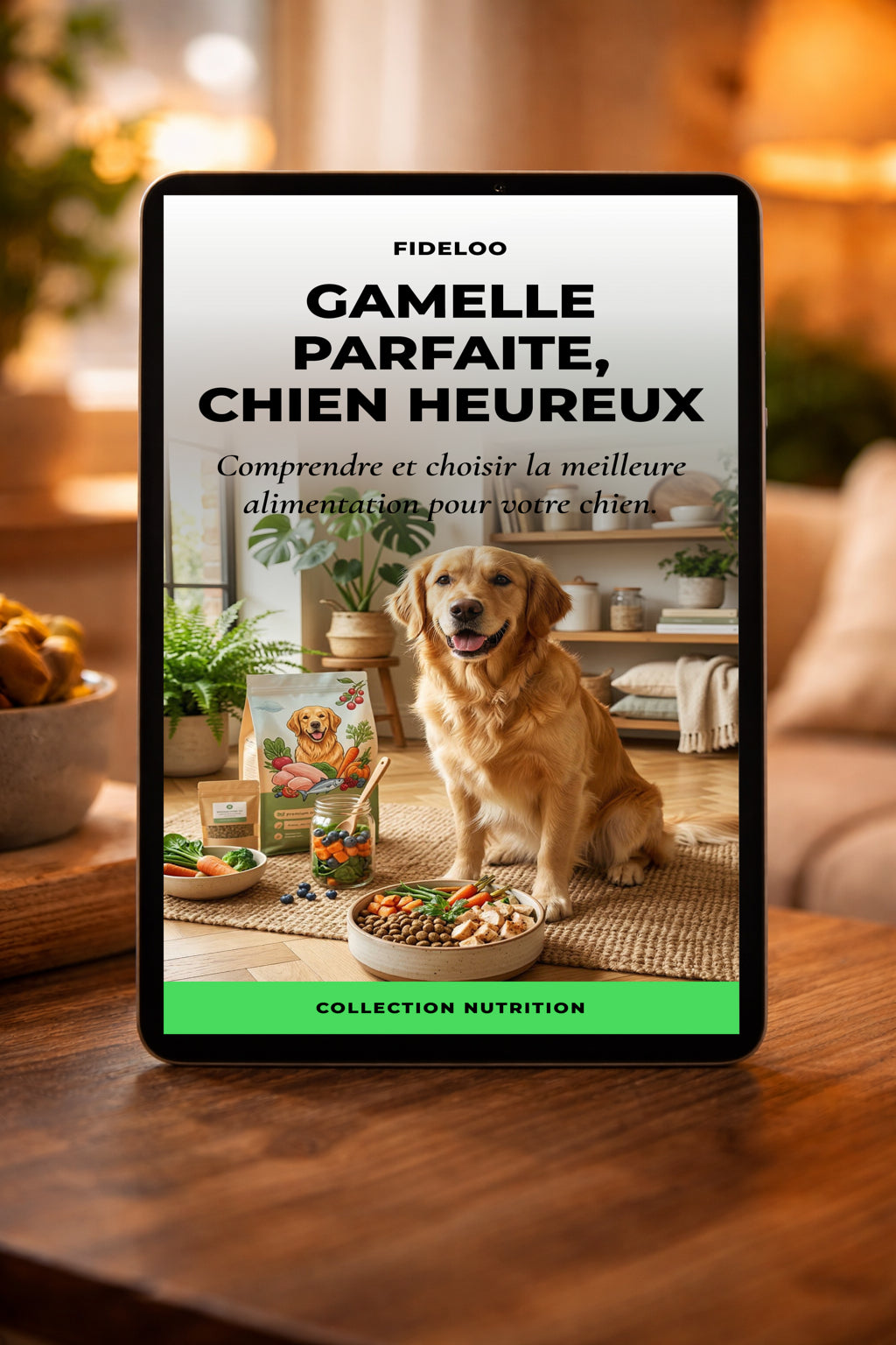 E-book Alimentation Chien : Gamelle Parfaite | Fideloo