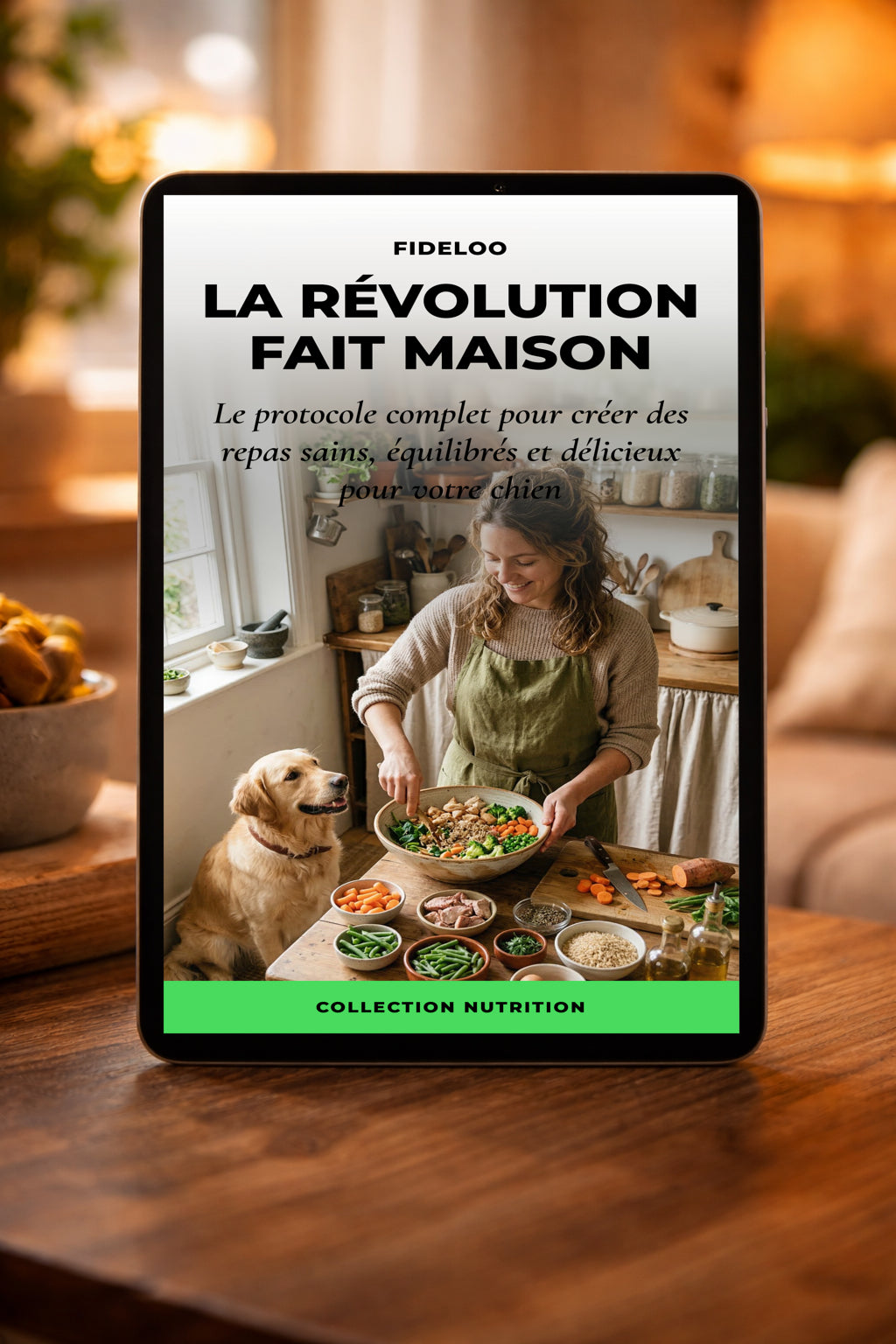 E-book Repas Fait Maison pour Chien | La Révolution Fideloo