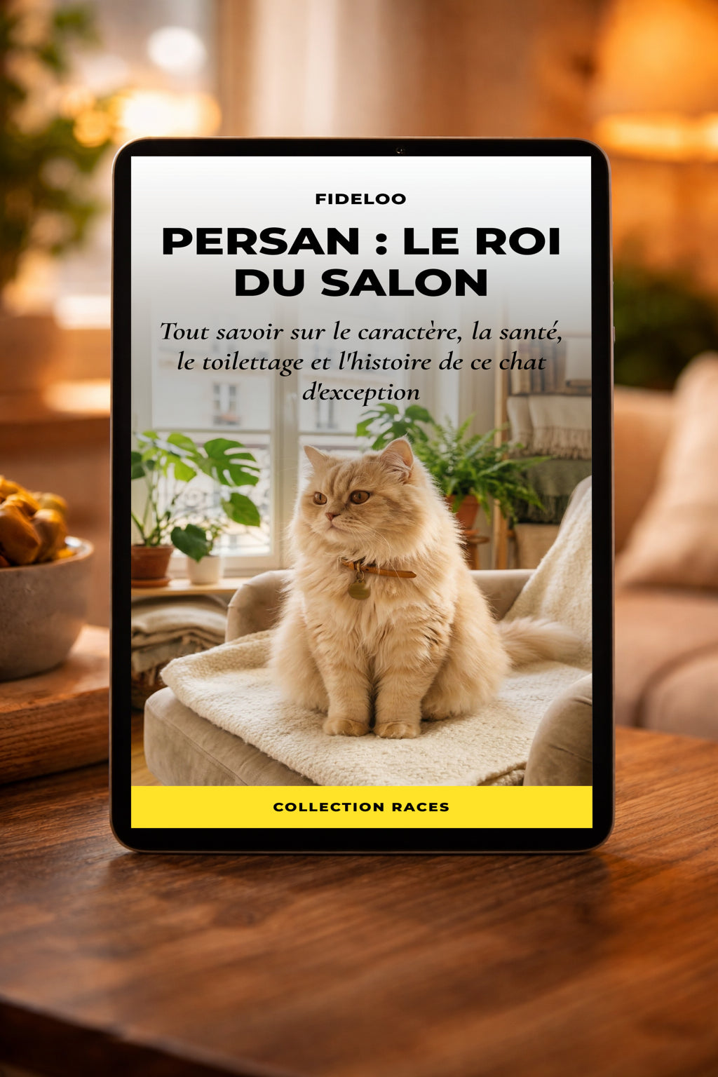 Guide Chat Persan : Le Roi du Salon | E-book Fideloo