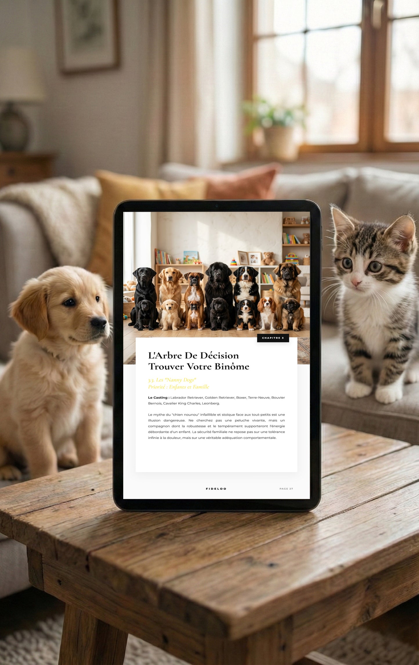 Choisir son Chien Idéal : Le Guide Âme-Sœur Fideloo