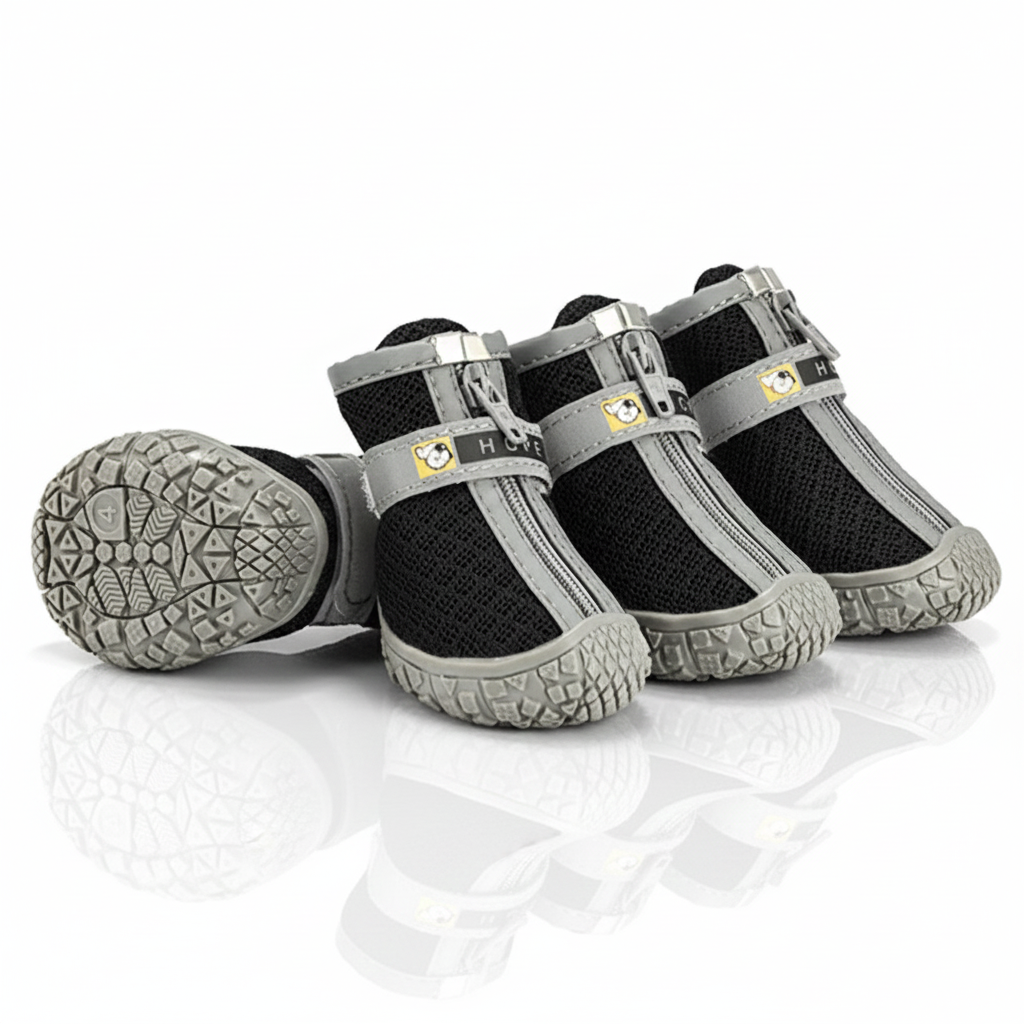 Premium Non-Slip Dog Booties – All-Weather Paw Protection & Comfort