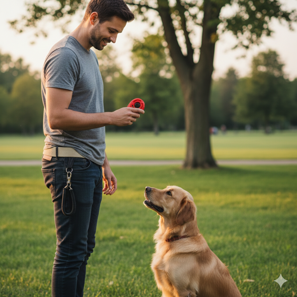Clicker de Adiestramiento con Pulsera - Herramienta de Educación en Positivo