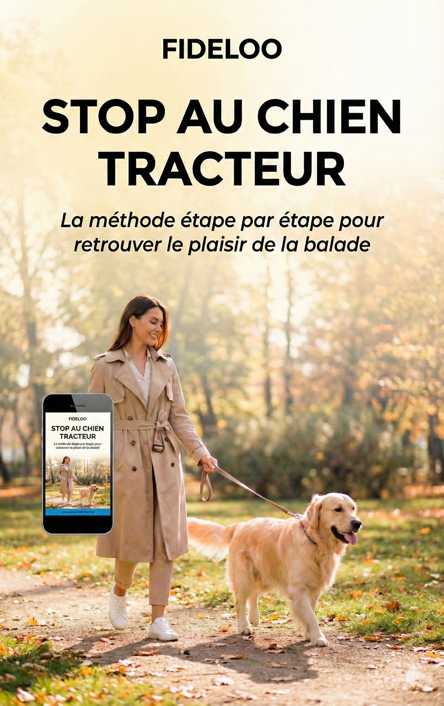 STOP au Chien Tracteur : Retrouvez le plaisir de la balade (80 Pages)