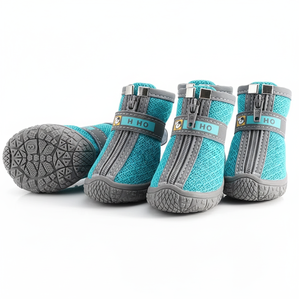 Premium Non-Slip Dog Booties – All-Weather Paw Protection & Comfort