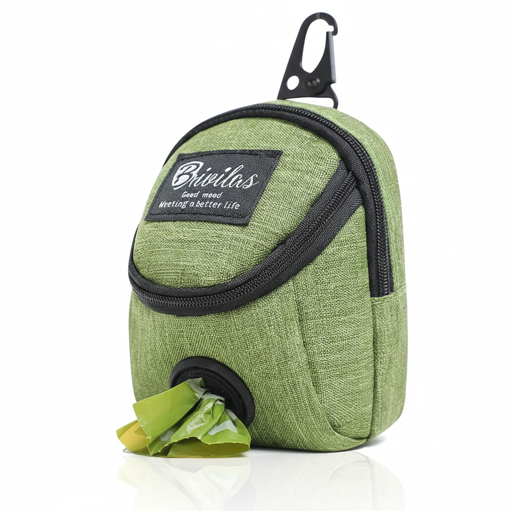 "Active-Clip" Dog Training Treat Pouch & Poop Bag Dispenser