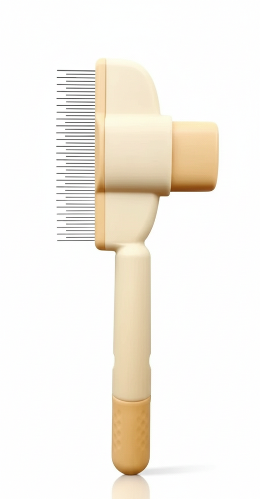 Peigne de Toilettage Auto-Nettoyante "One-Click" – Pour Chiens, Chats et Mobilier