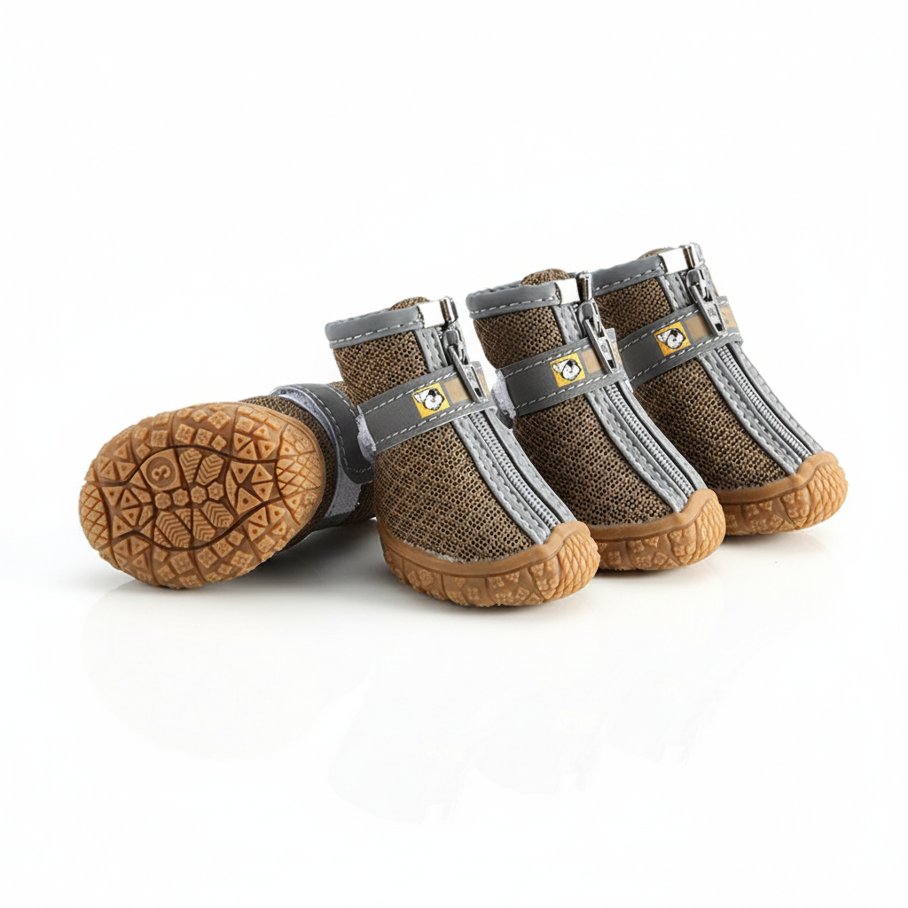 Premium Non-Slip Dog Booties – All-Weather Paw Protection & Comfort