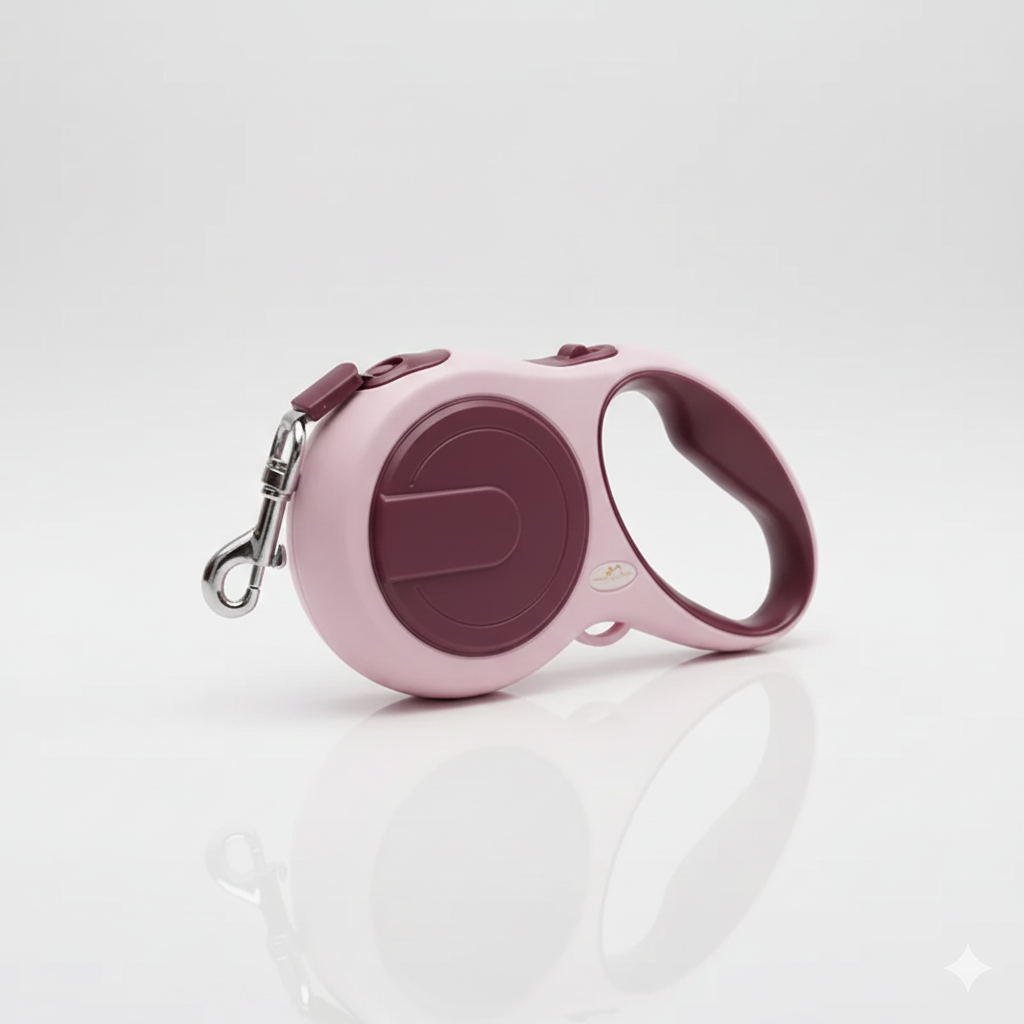 Laisse Rétractable de 5m Haute Résistance – Contrôle Total & Ergonomie Premium