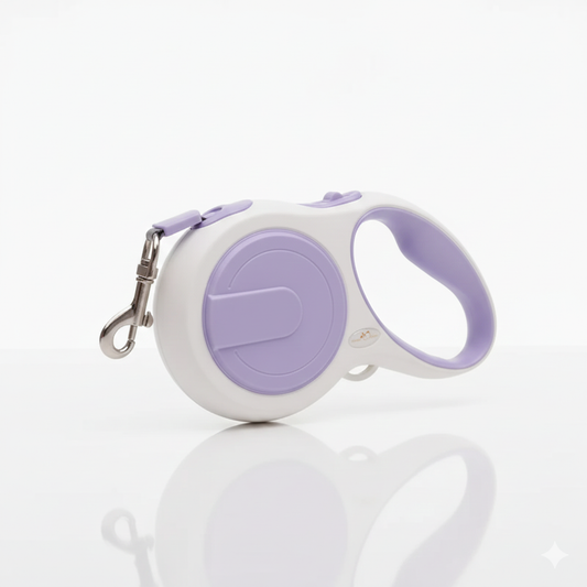 Heavy-Duty Retractable Dog Leash (16ft) – Anti-Tangle & One-Hand Brake