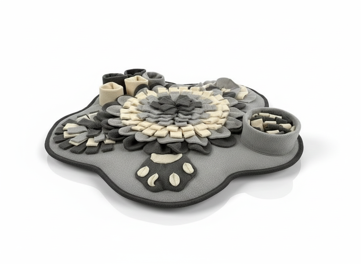 Tapis de Fouille Interactif pour Chien – Entraînement Cérébral, Anti-Stress & Gamelle Lente