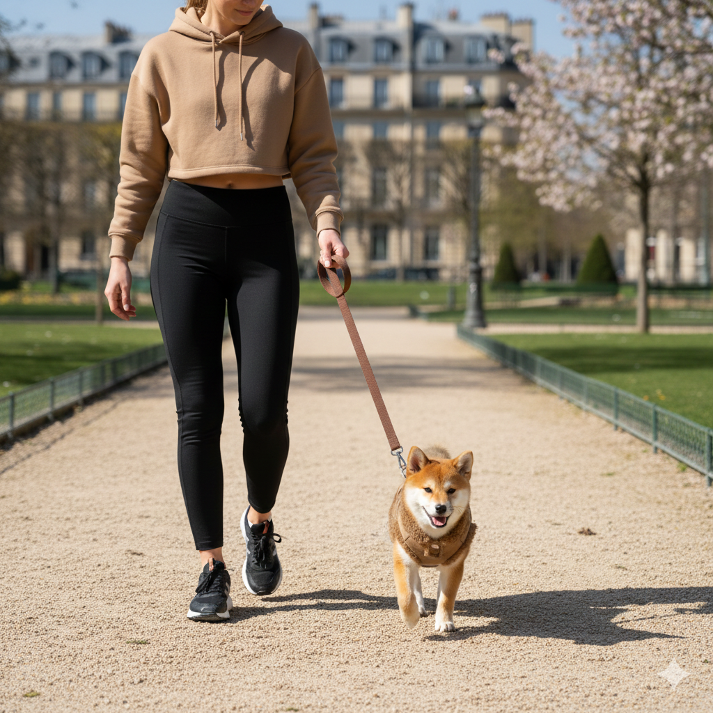 Manteau de Luxe en Fourrure pour Chien et Chat – Ensemble Chic avec Laisse Assortie